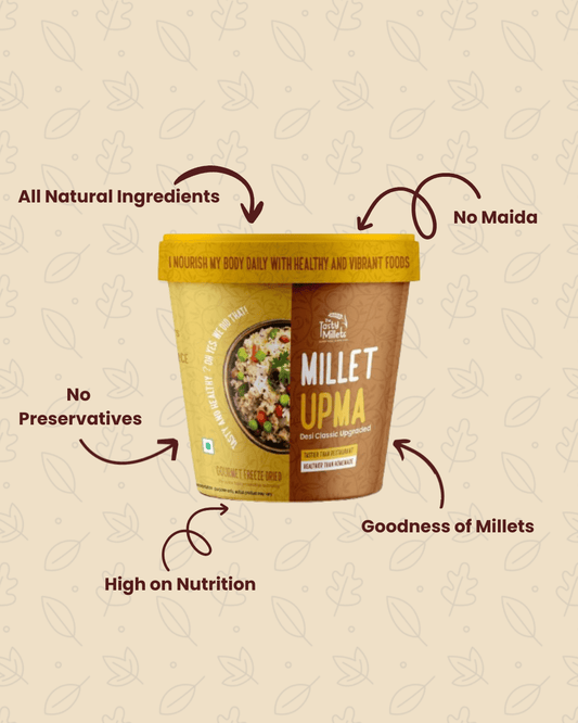 Millet Upma - The Tasty Millets