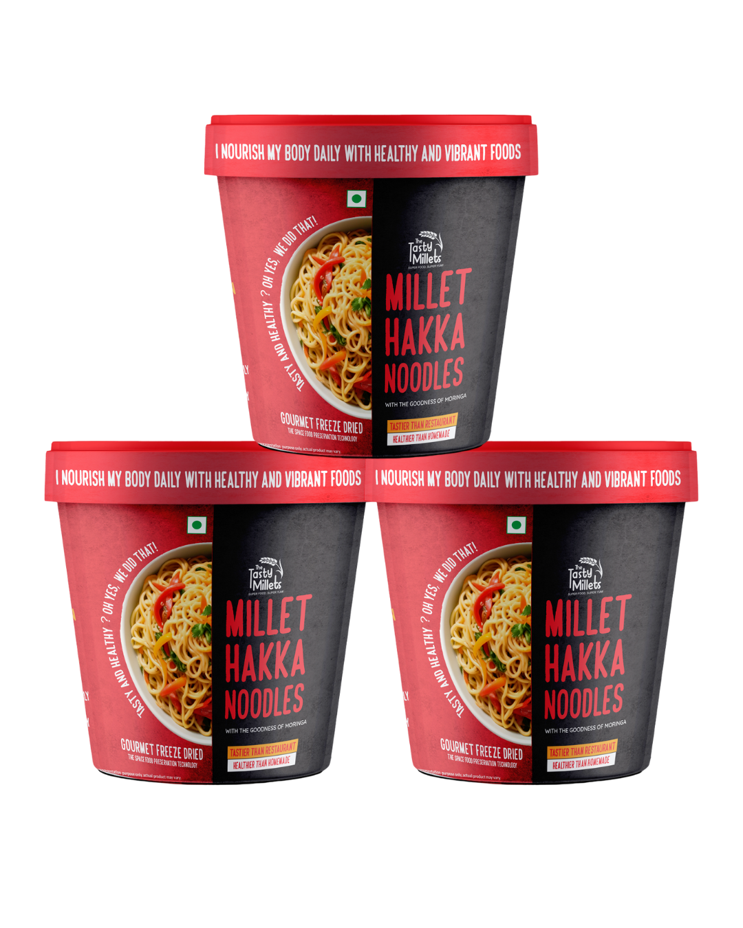 Millet Hakka Noodles (Pack of 3)