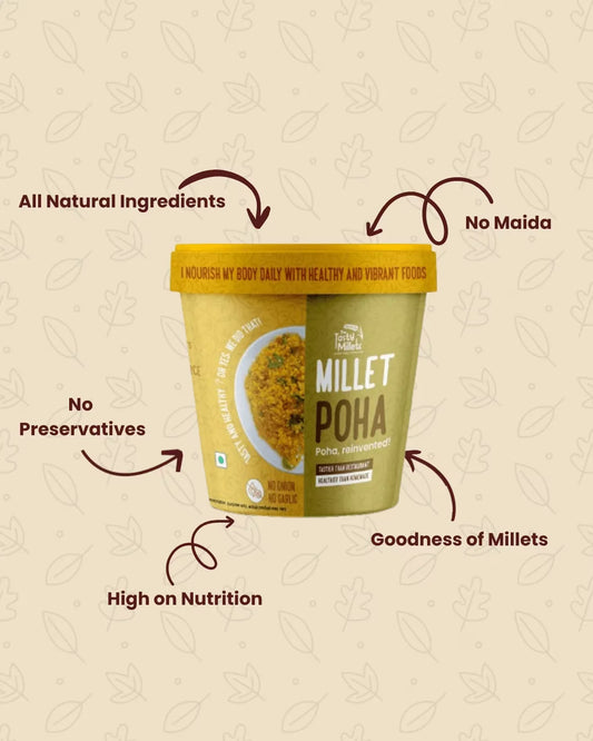 Millet Poha added with aditinol benifits