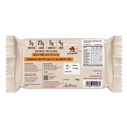 Made with goodness of millet and hemp seeds 