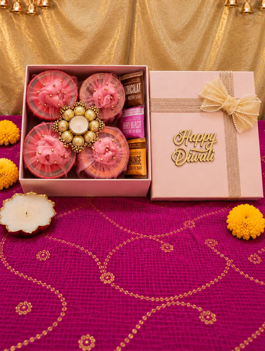 A Festive Gift Pack Which comes with 3 millet Bars and A Pack of 4 Millet Meals Item 