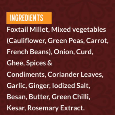 Millet Biryani (Pack of 3) - The Tasty Millets