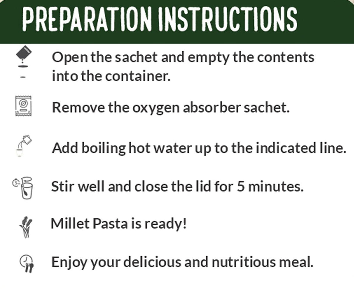 Millet Pasta - The Tasty Millets