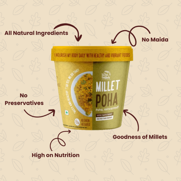 Millet Poha (Pack of 3) - The Tasty Millets