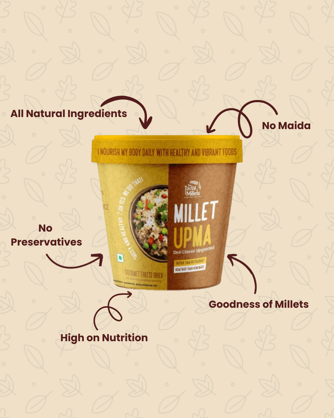 Millet Upma - The Tasty Millets