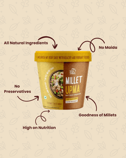 Millet Upma - The Tasty Millets