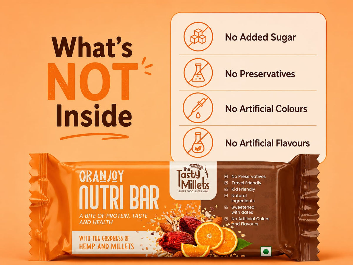 Oranjoy (Pack of 3) - The Tasty Millets